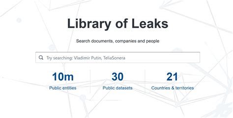 dailyofleaks|DDoSecrets Launches Searchable Library of Leaks Database